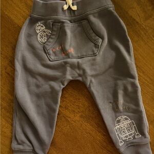 Gap x Starwars kids gray sweatpants